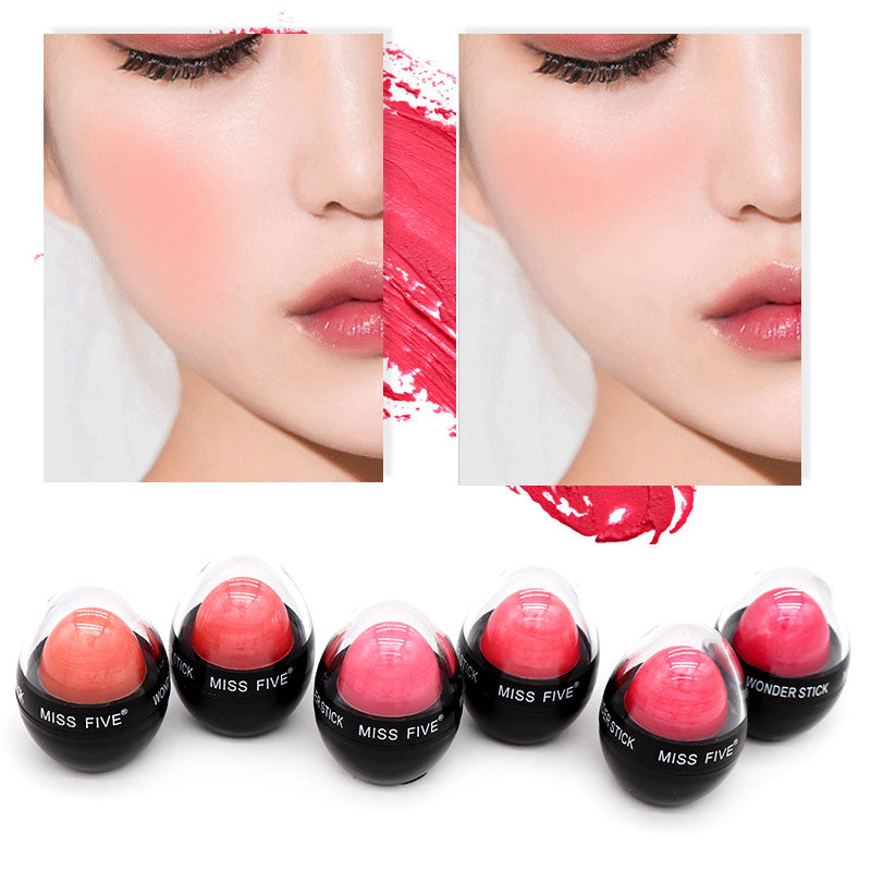 3PCS 6PCS Face Blush Cream Matte Women Face Make Up Cosmetic Cheek Blusher Mineral Blusher Makeup Blush Cream