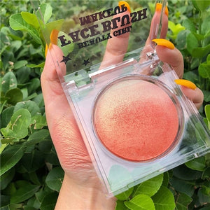 Face Blusher Powder Rouge Makeup Cheek Blush Powder Mineral Blusher Palette Cream Natural Blush Highlighter Base Foundation