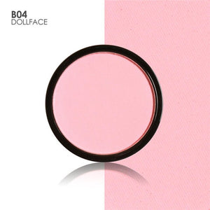 Focallure Makeup Blush Palette Professional Single Color Face Beauty Cheek Blusher Shading Pressed Powder Blusher Set Cosmetics